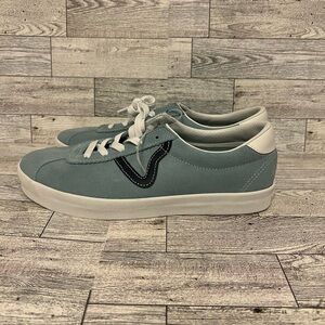 Vans Blue and White Athletic Shoes